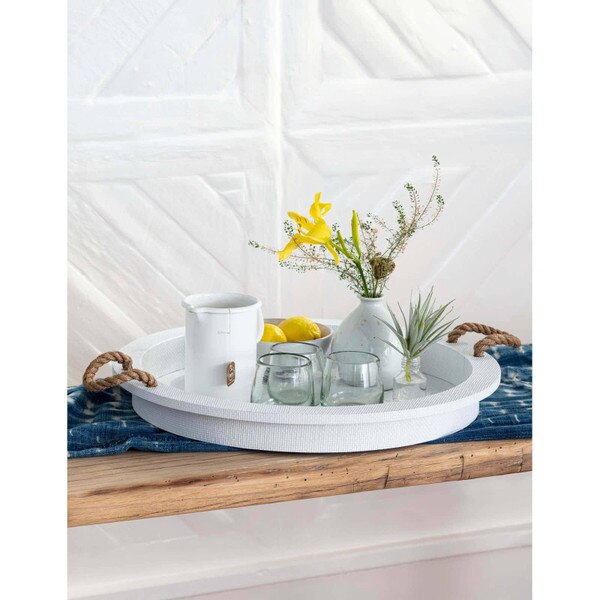 Aegean Serving Tray (Grey) Lifestyle 150